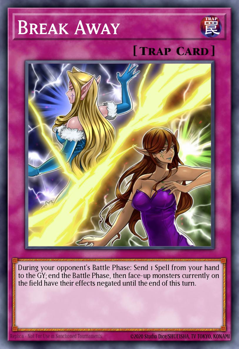 Break Away Yu-Gi-Oh card