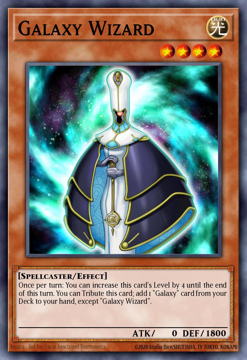Galaxy Wizard Yu-Gi-Oh card
