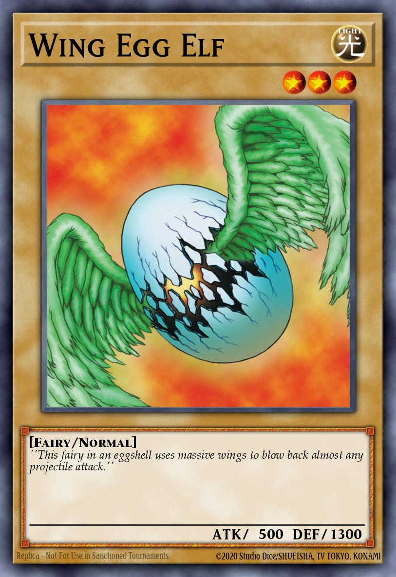 Wing Egg Elf Yu-Gi-Oh card