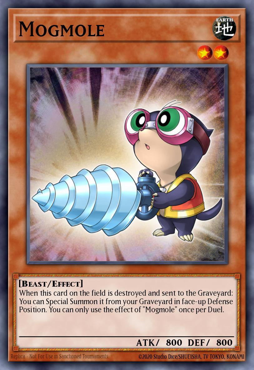 Mogmole Yu-Gi-Oh card