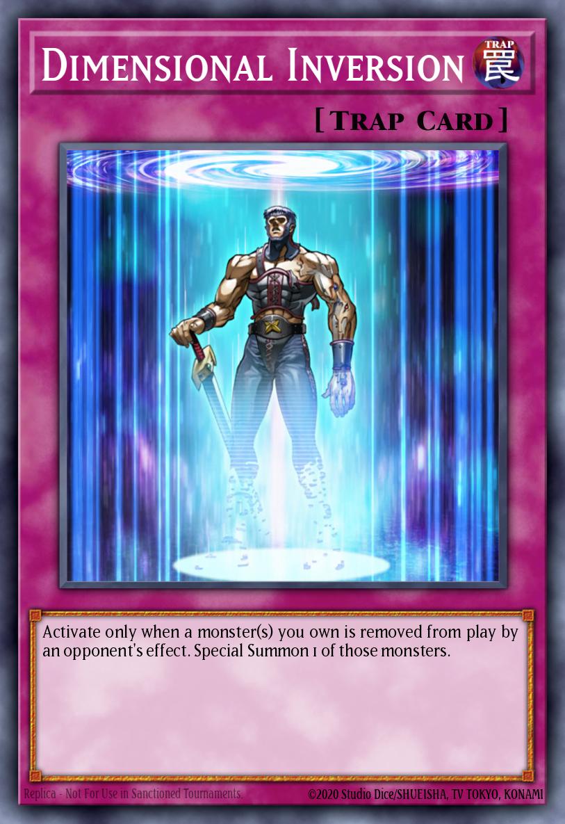 Dimensional Inversion Yu-Gi-Oh card