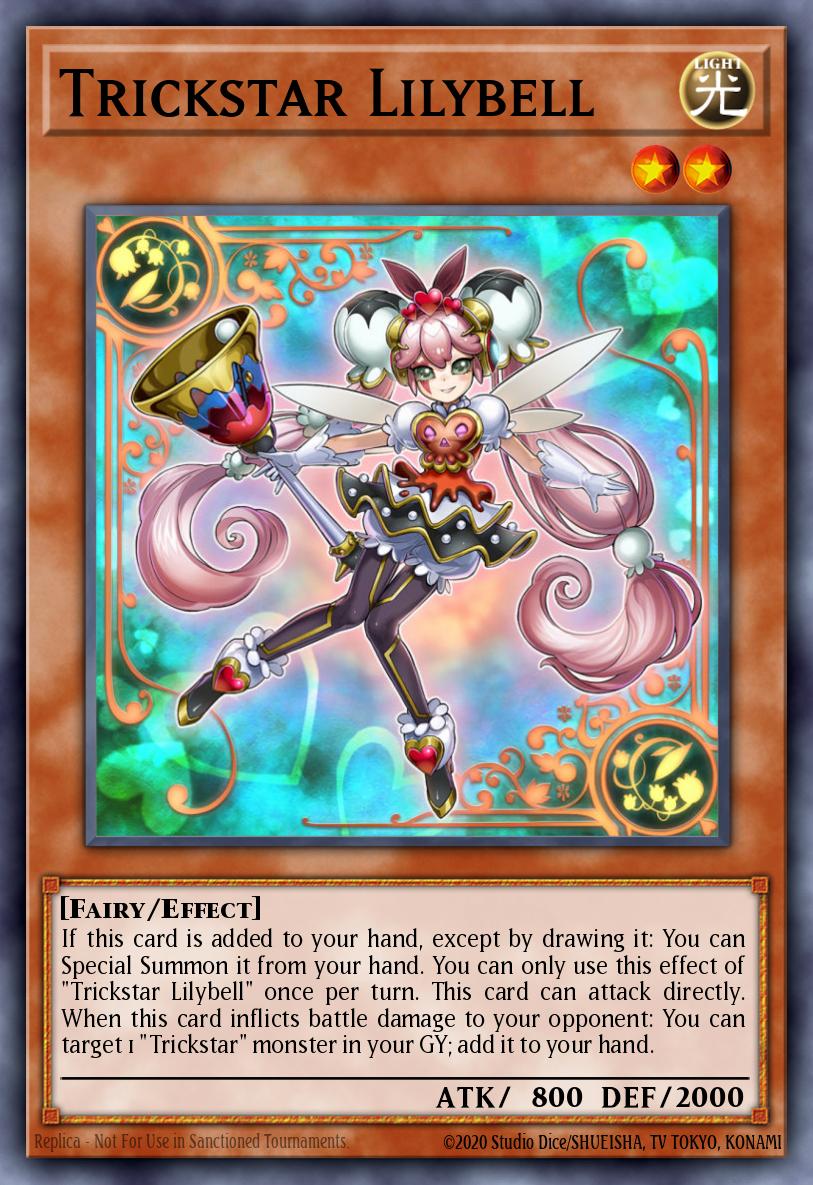Trickstar Lilybell Yu-Gi-Oh card