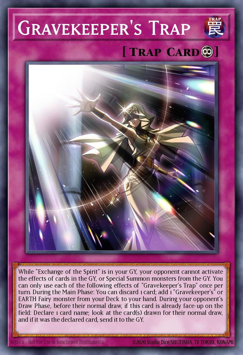 Gravekeeper's Trap Yu-Gi-Oh card