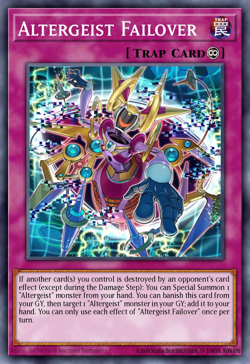 Altergeist Failover Yu-Gi-Oh card