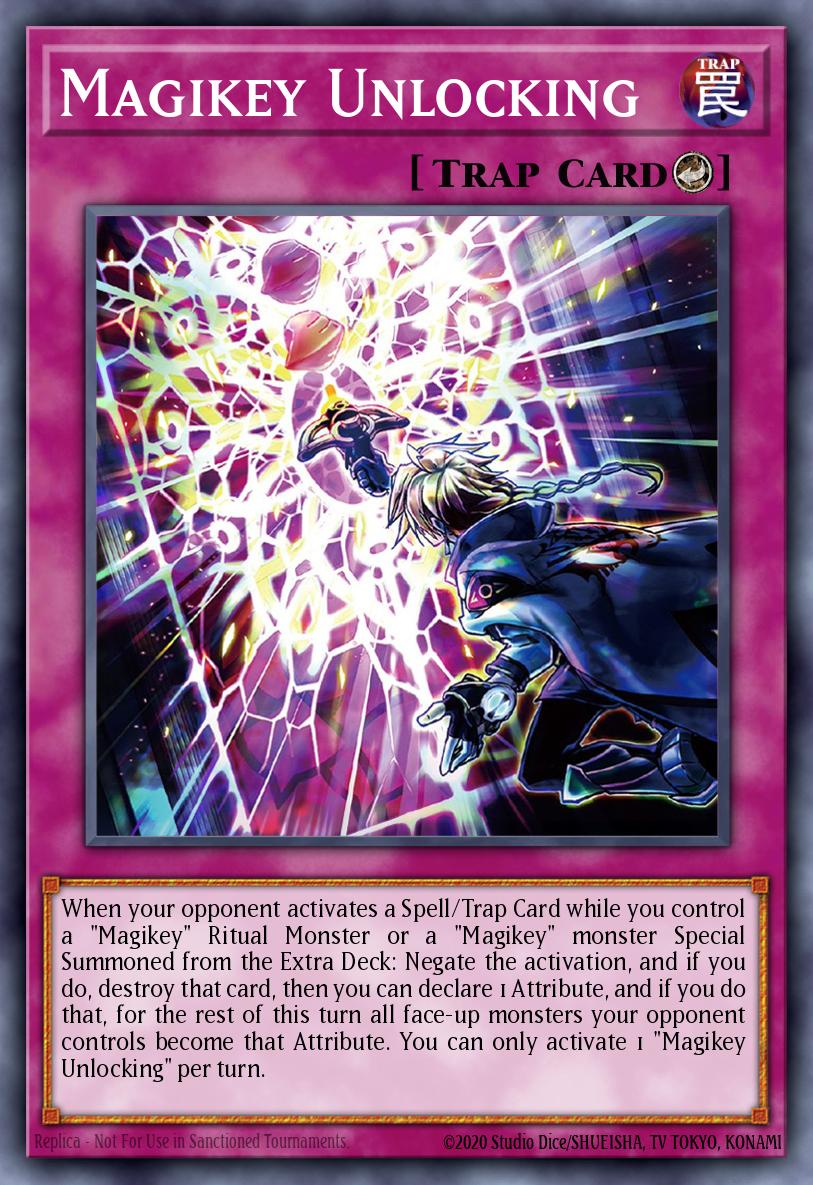 Magikey Unlocking Yu-Gi-Oh card