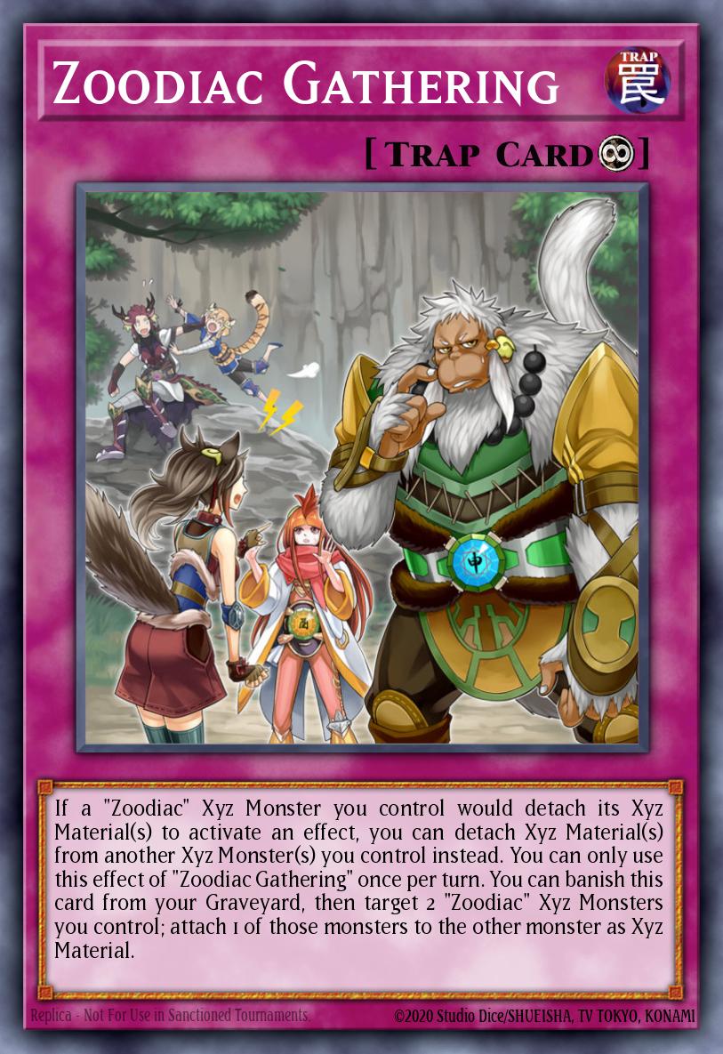 Zoodiac Gathering Yu-Gi-Oh card