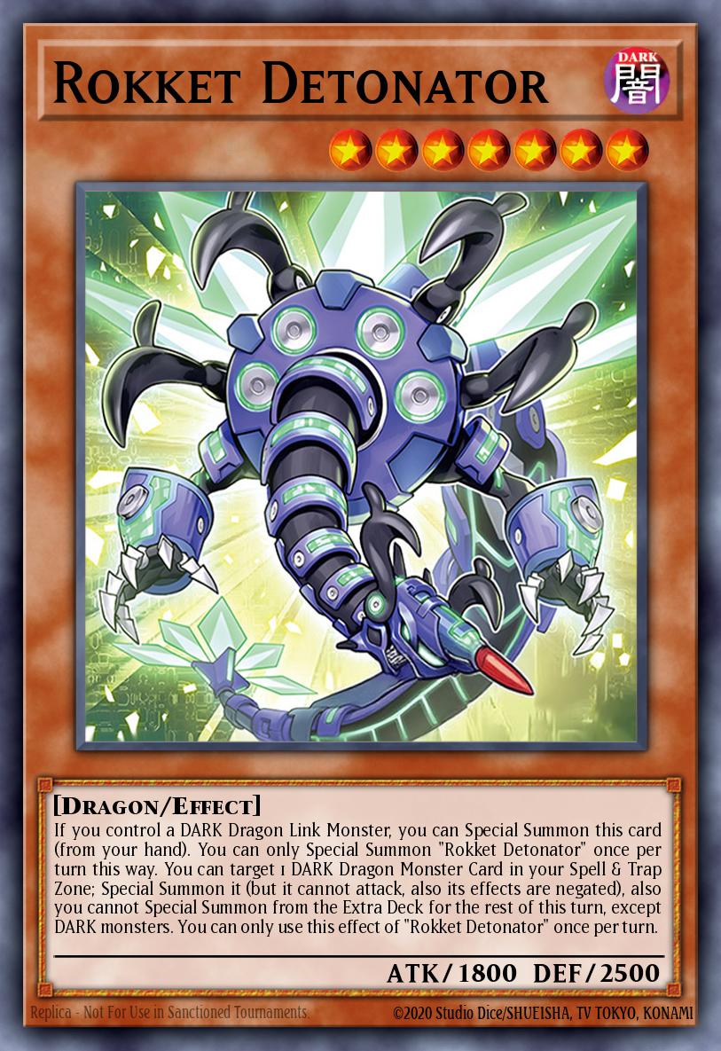 Rokket Detonator Yu-Gi-Oh card