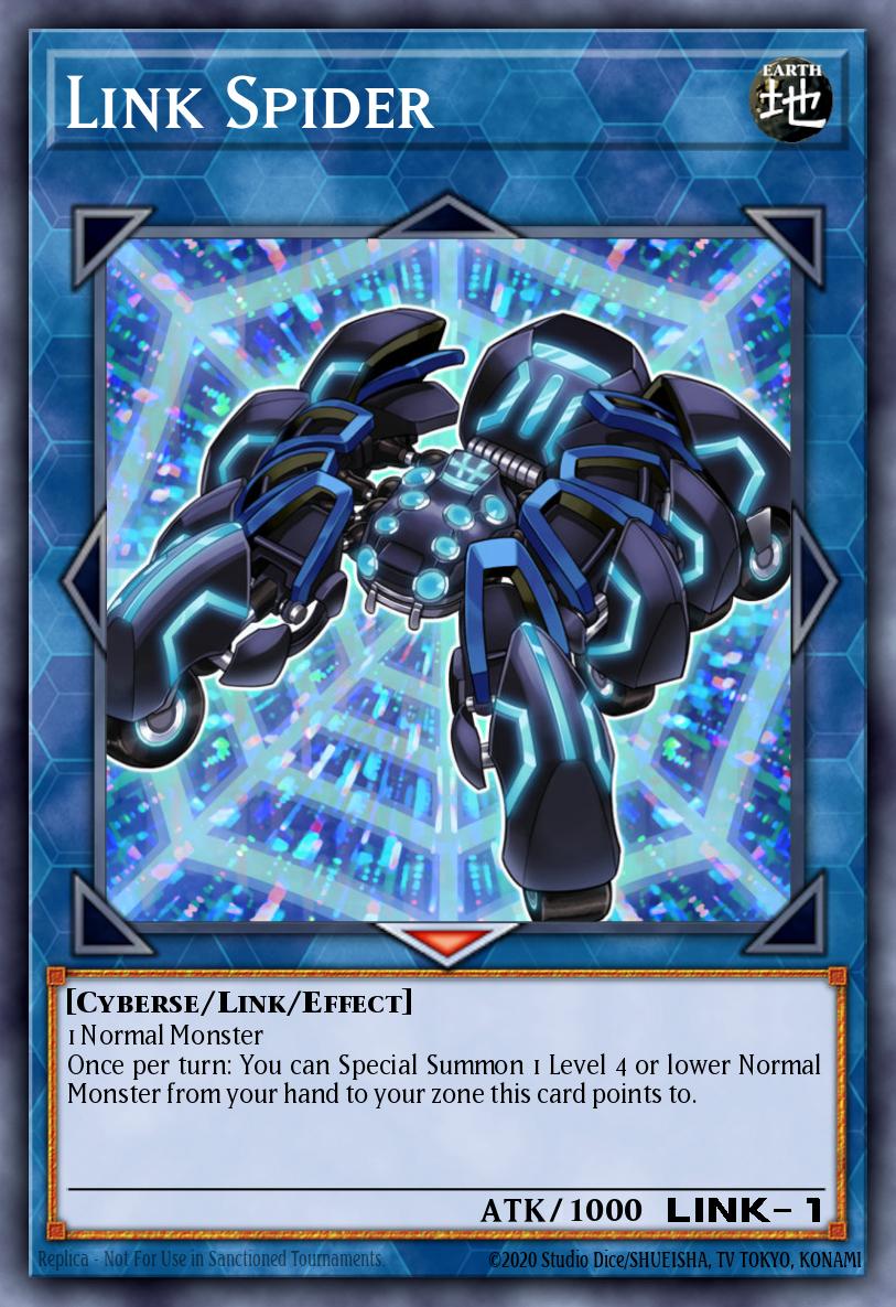 Link Spider Yu-Gi-Oh card