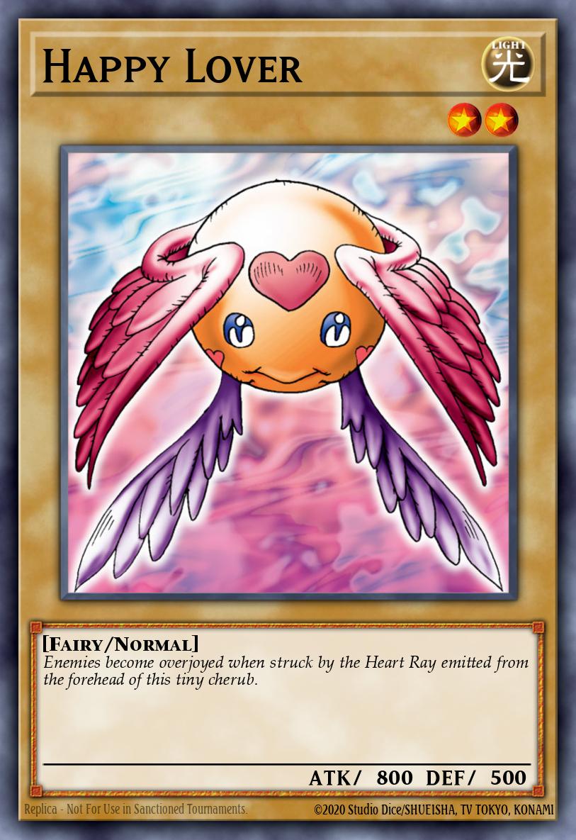 Happy Lover Yu-Gi-Oh card