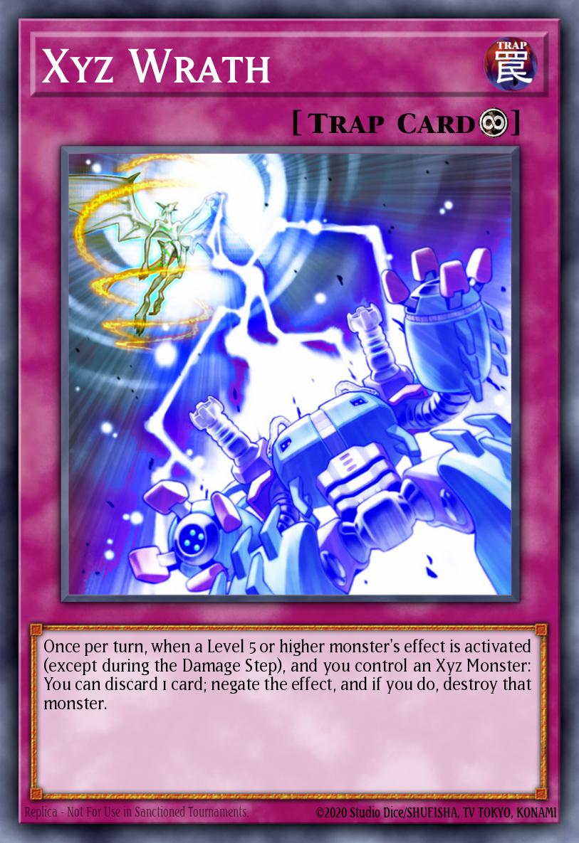 Xyz Wrath Yu-Gi-Oh card