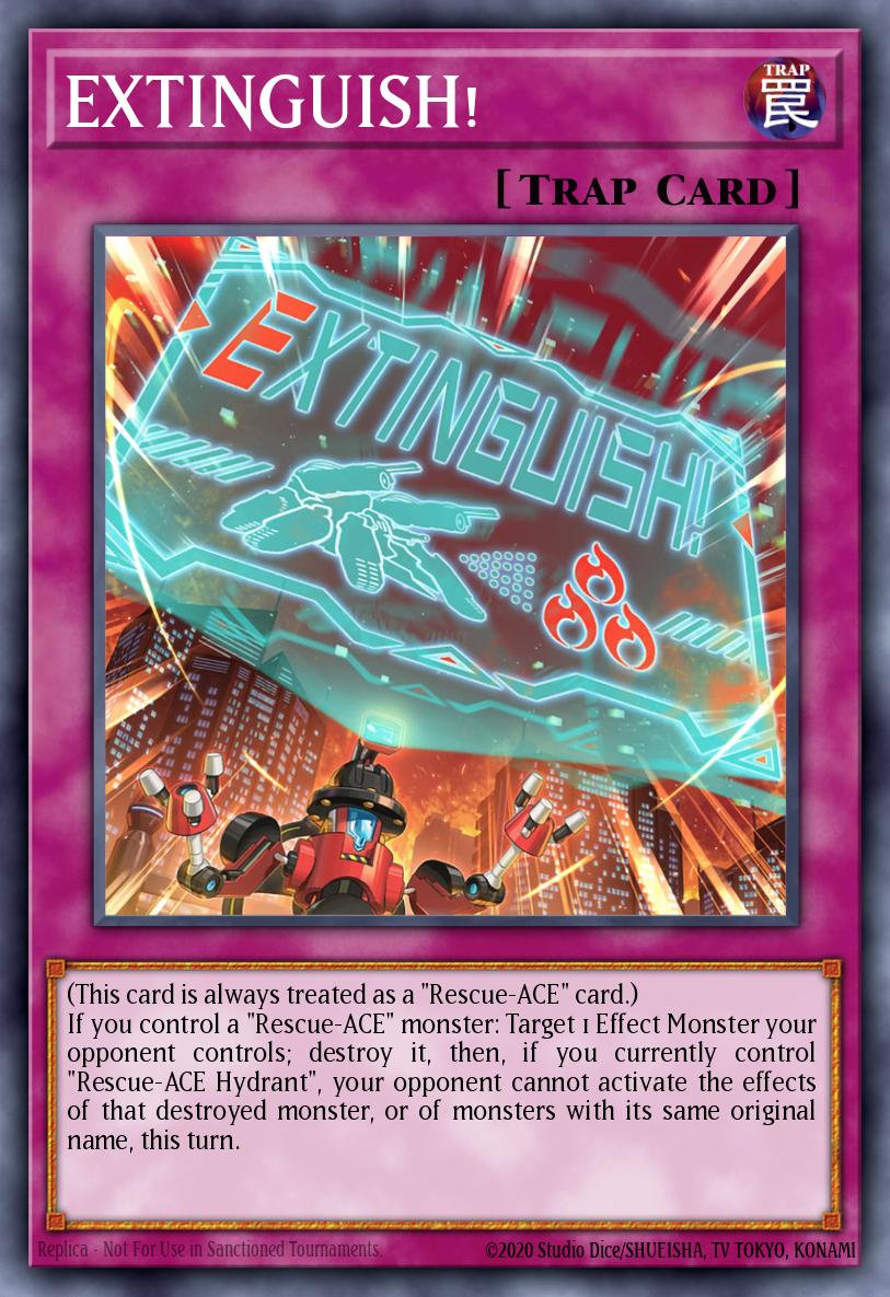 EXTINGUISH! Yu-Gi-Oh card