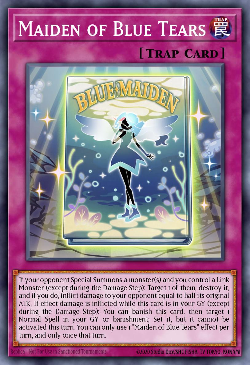 Maiden of Blue Tears Yu-Gi-Oh card