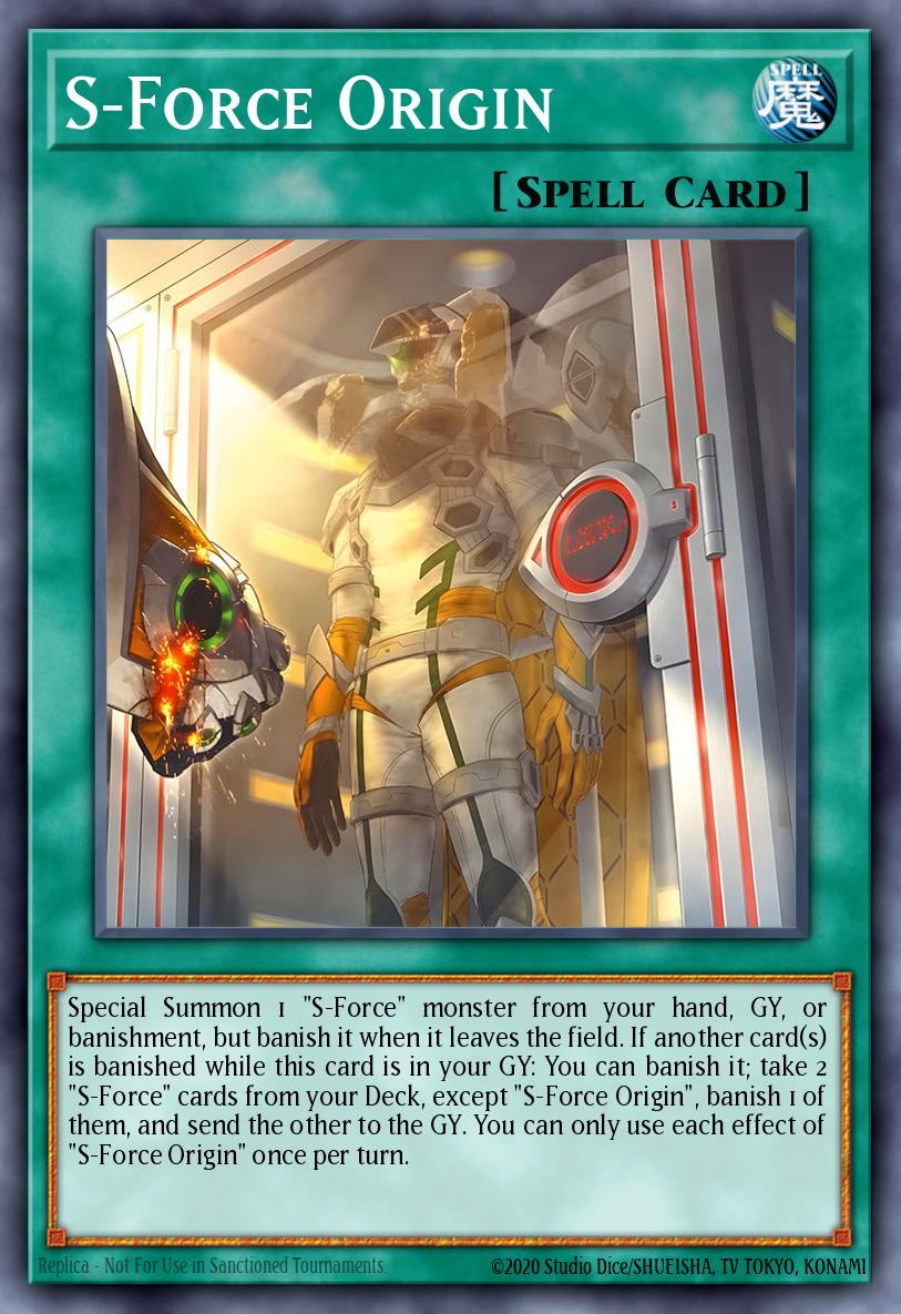 S-Force Origin Yu-Gi-Oh card