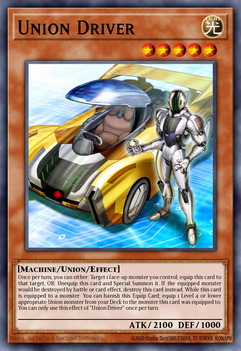 Union Driver Yu-Gi-Oh card