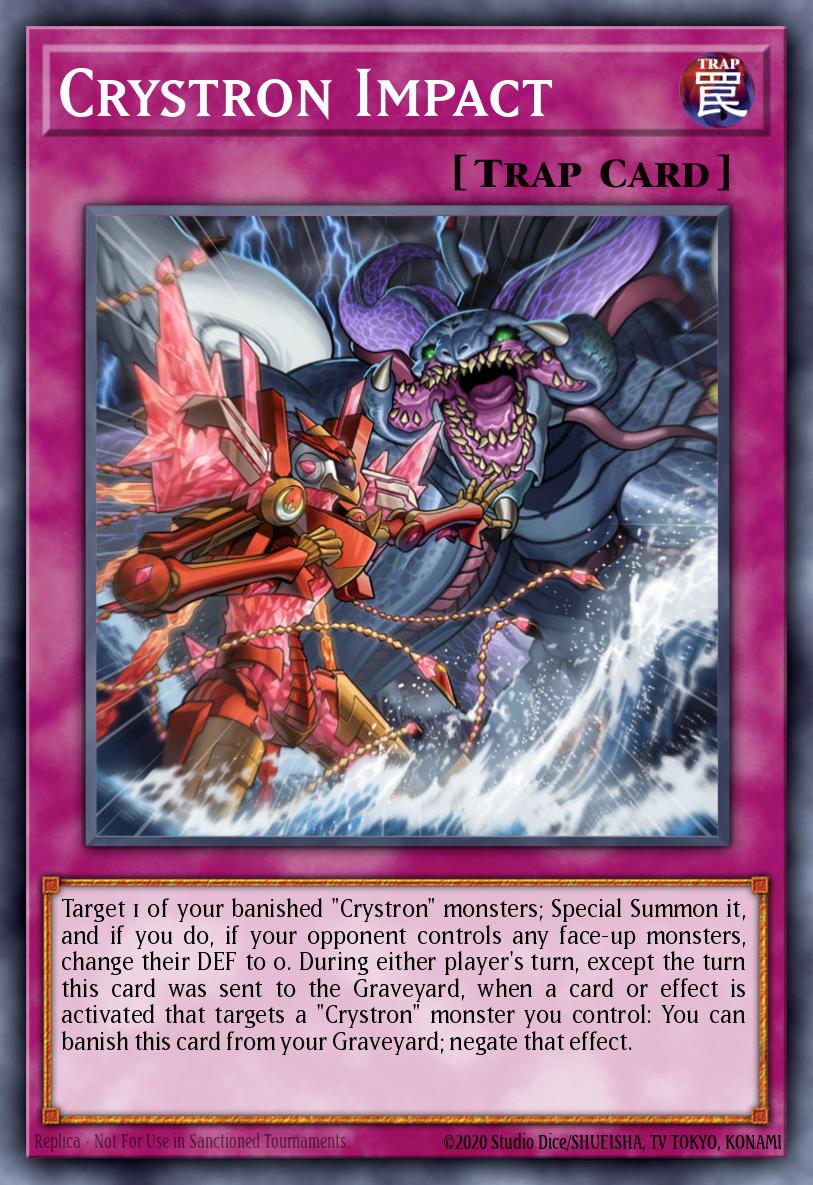 Crystron Impact Yu-Gi-Oh card