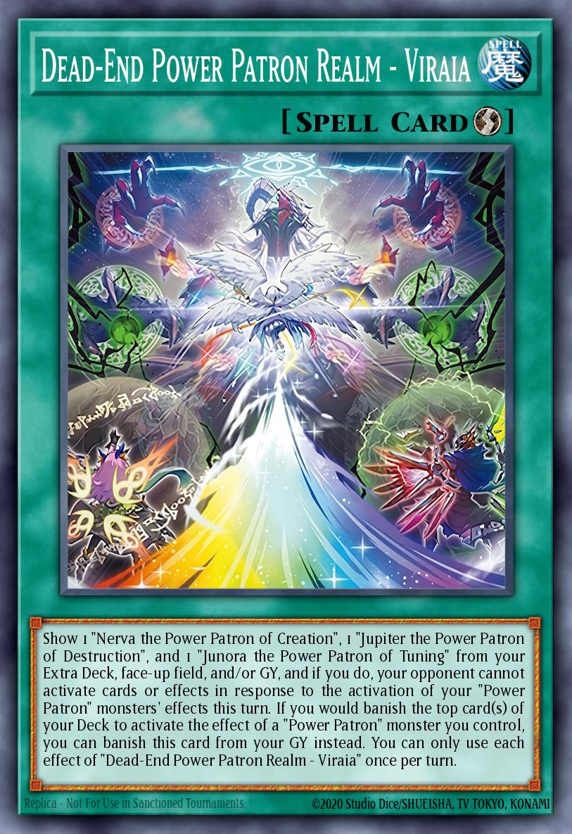 Dead-End Power Patron Realm - Viraia Yu-Gi-Oh card