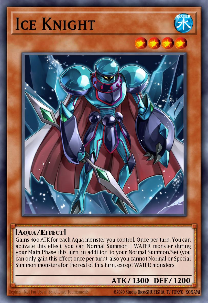 Ice Knight Yu-Gi-Oh card