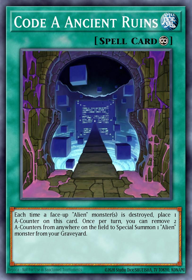 Code A Ancient Ruins Yu-Gi-Oh card