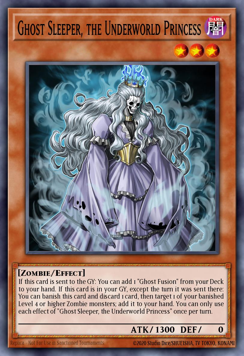Ghost Sleeper, the Underworld Princess Yu-Gi-Oh card