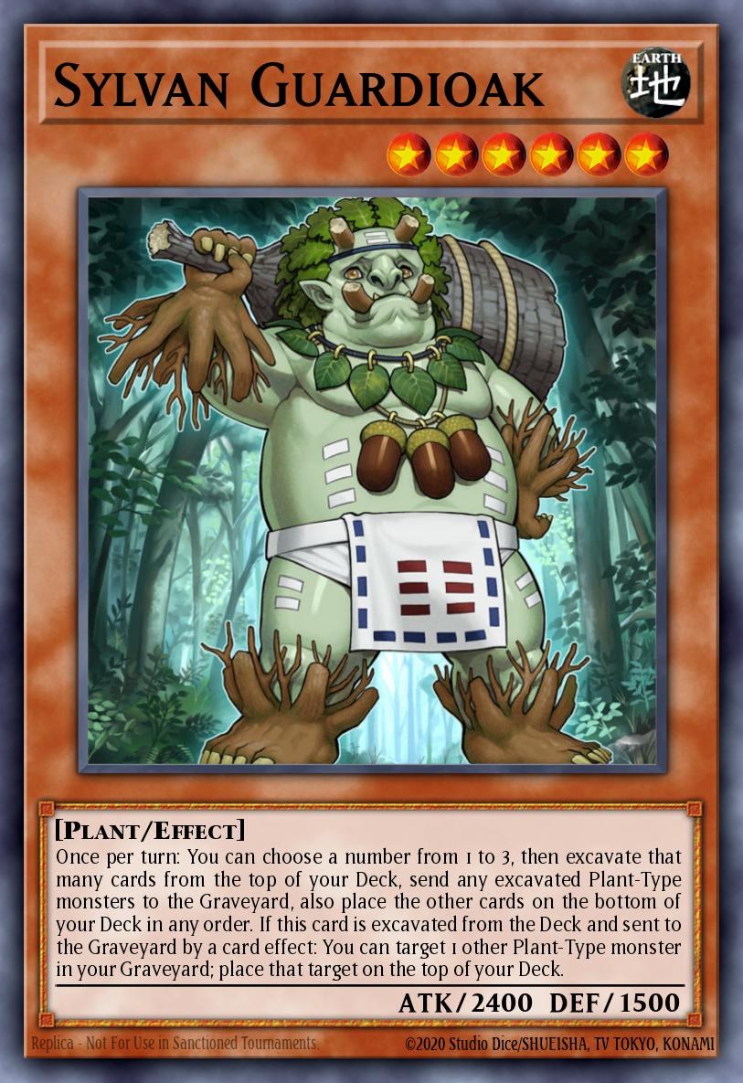 Sylvan Guardioak Yu-Gi-Oh card