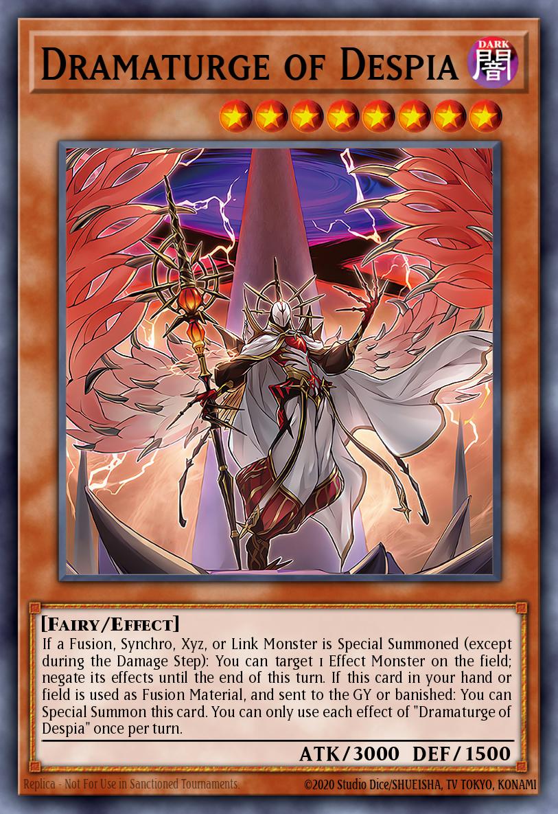Dramaturge of Despia Yu-Gi-Oh card