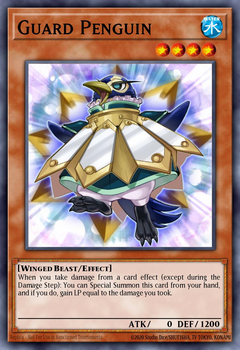 Guard Penguin Yu-Gi-Oh card