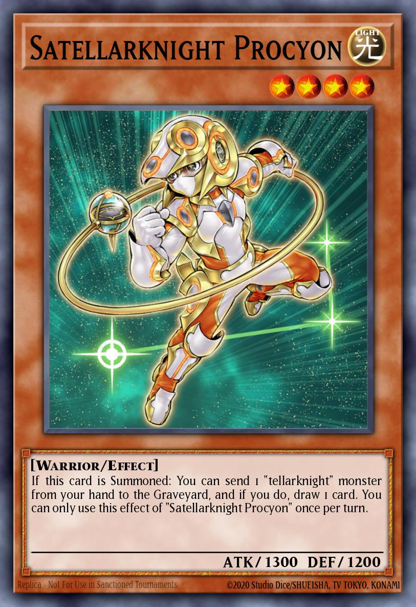 Satellarknight Procyon Yu-Gi-Oh card