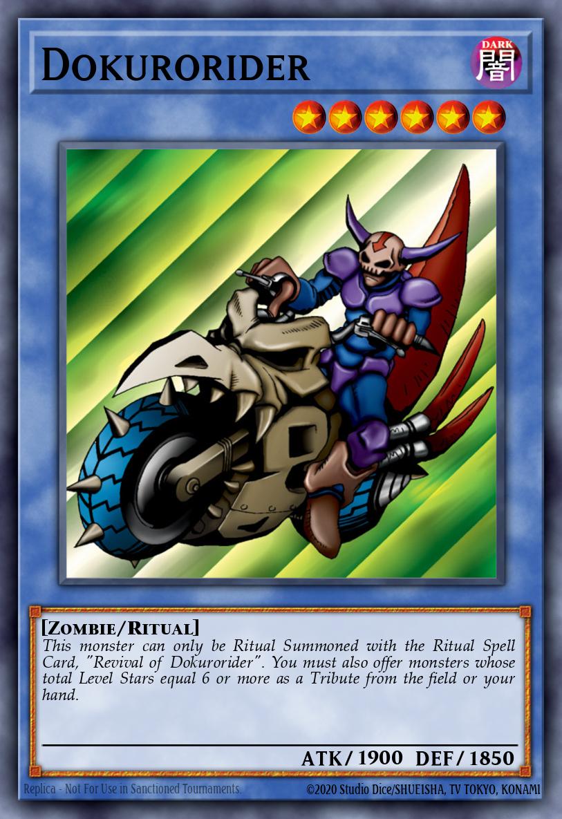 Dokurorider Yu-Gi-Oh card