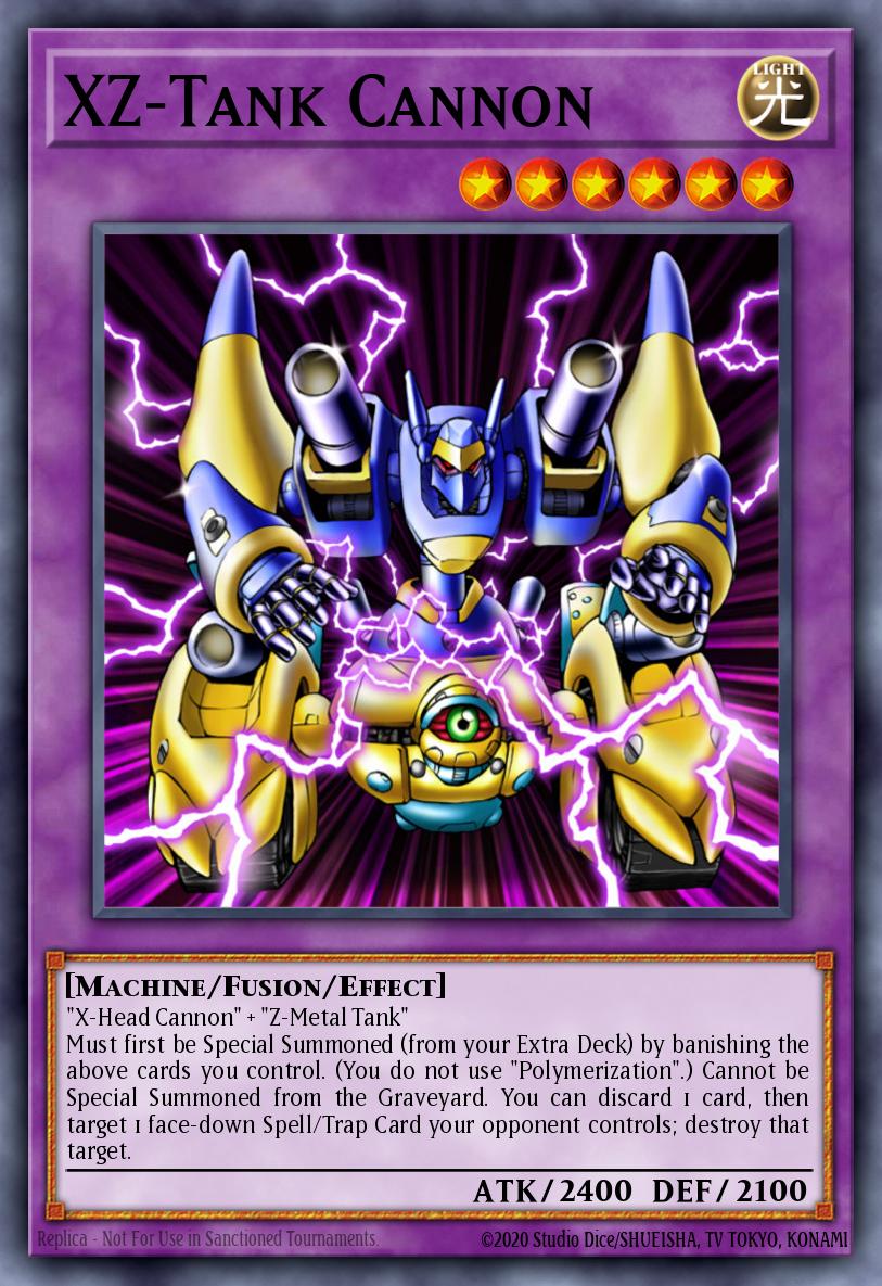 XZ-Tank Cannon Yu-Gi-Oh card