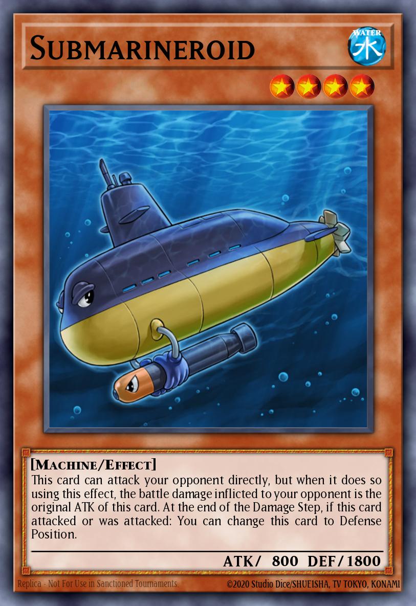 Submarineroid Yu-Gi-Oh card