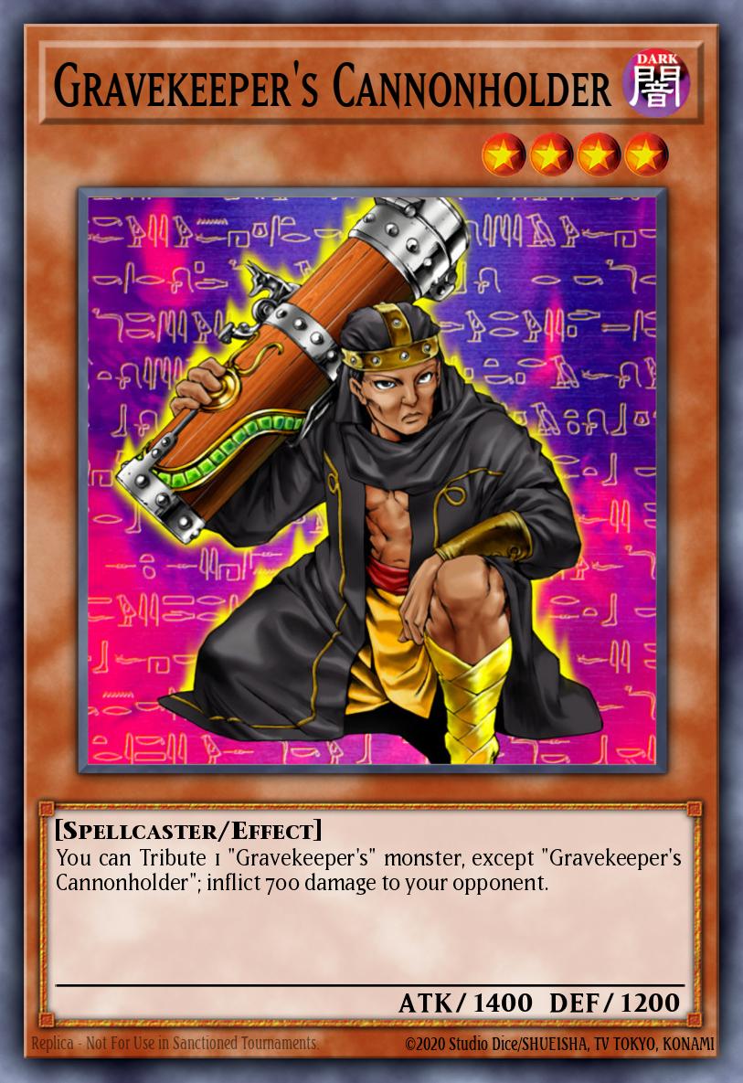 Gravekeeper's Cannonholder Yu-Gi-Oh card