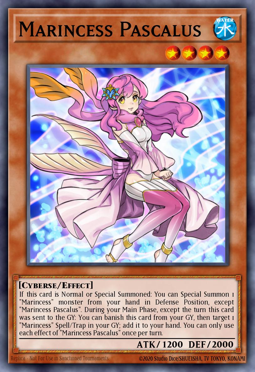 Marincess Pascalus Yu-Gi-Oh card