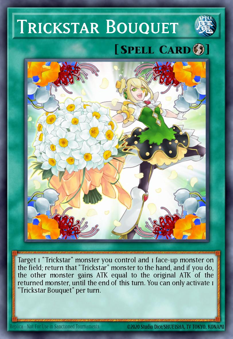 Trickstar Bouquet Yu-Gi-Oh card