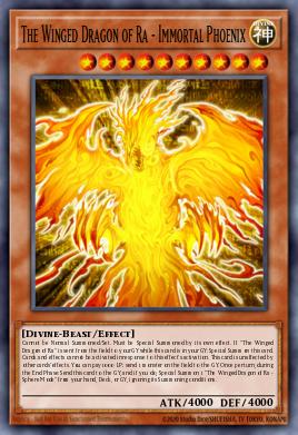 The Winged Dragon of Ra - Immortal Phoenix Yu-Gi-Oh card