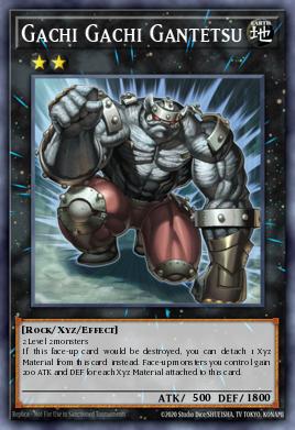Gachi Gachi Gantetsu Yu-Gi-Oh card