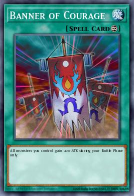 Banner of Courage Yu-Gi-Oh card