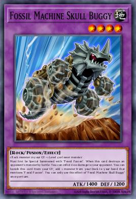 Fossil Machine Skull Buggy Yu-Gi-Oh card