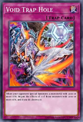 Void Trap Hole Yu-Gi-Oh card