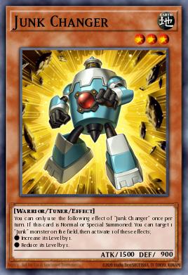 Junk Changer Yu-Gi-Oh card