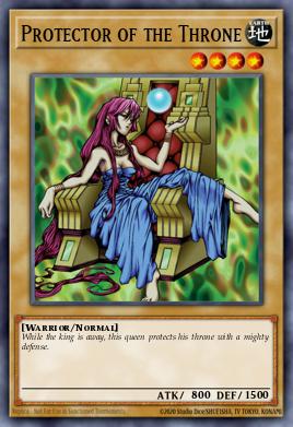 Protector of the Throne Yu-Gi-Oh card