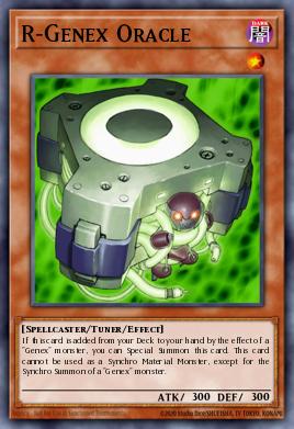 R-Genex Oracle Yu-Gi-Oh card