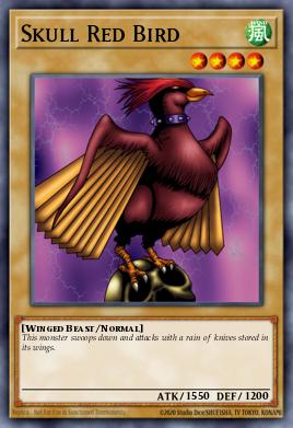 Skull Red Bird Yu-Gi-Oh card