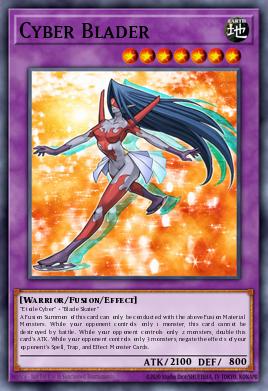 Cyber Blader Yu-Gi-Oh card