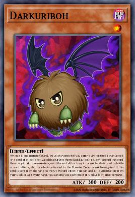 Darkuriboh Yu-Gi-Oh card