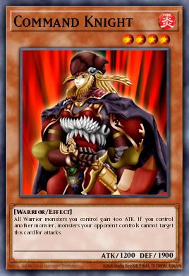 Command Knight Yu-Gi-Oh card