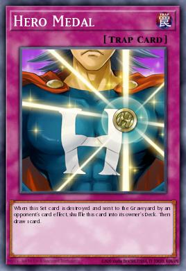 Hero Medal Yu-Gi-Oh card