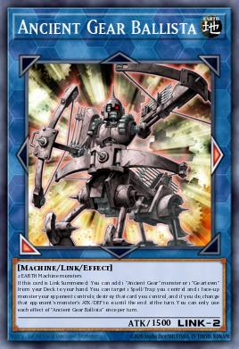 Ancient Gear Ballista Yu-Gi-Oh card