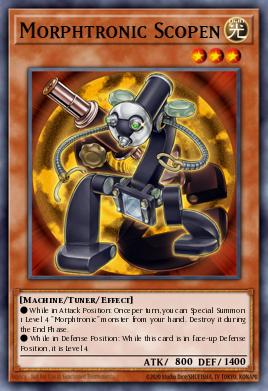 Morphtronic Scopen Yu-Gi-Oh card