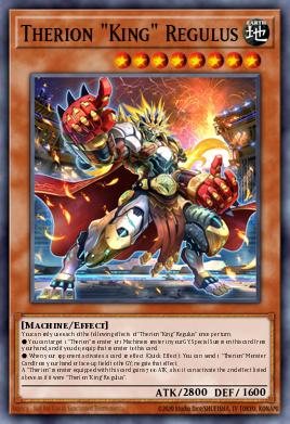 Therion "King" Regulus Yu-Gi-Oh card