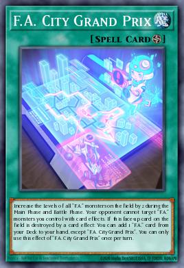 F.A. City Grand Prix Yu-Gi-Oh card